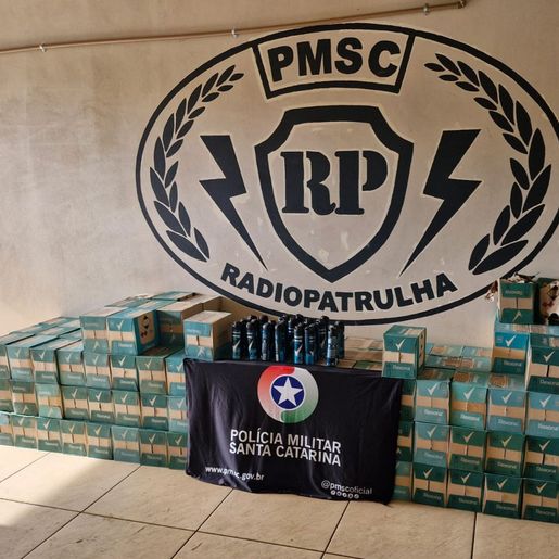 Carga de desodorantes avaliada em R$ 38 mil é apreendida em Maravilha