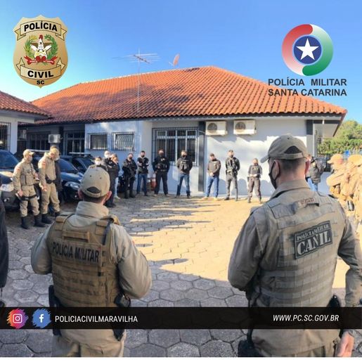 Polícia Civil e Militar desencadeiam 'Operação Disparo', em Maravilha