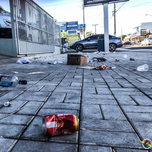 Mais de 120 pessoas já foram flagradas consumido bebidas alcoólicas em SMOeste