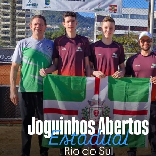 Atletas de São Miguel do Oeste se destacam nos Joguinhos Abertos de Santa Catarina