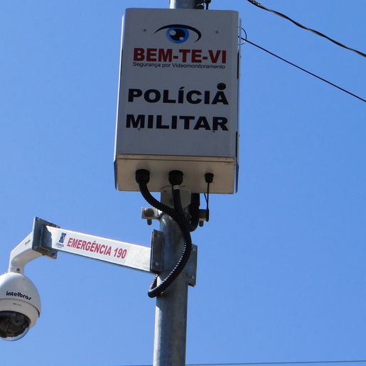PM quer ampliar número de câmeras em São José do Cedro