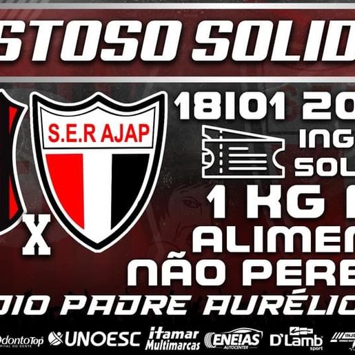 Guarani realiza amistoso solidário com a equipe AJAP Pinhalzinho