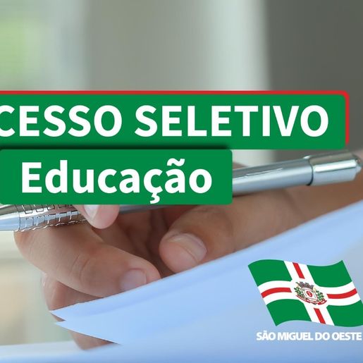 Prefeitura contrata auxiliar de creche para Educação em SMO