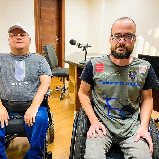 Dupla de cadeirantes organiza evento em alusão ao Dia da Pessoa com Deficiência