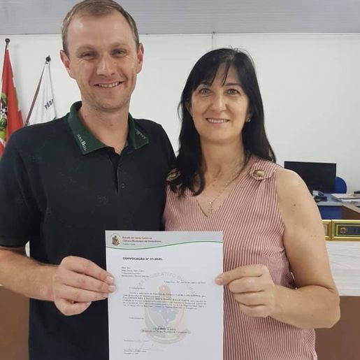 Suplente assume cadeira no legislativo por um ano em Palma Sola