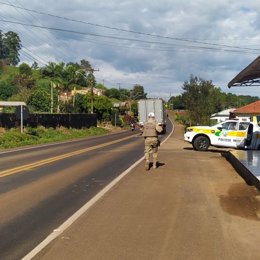 PMRv realiza operação contra uso irregular de escapamentos em motos