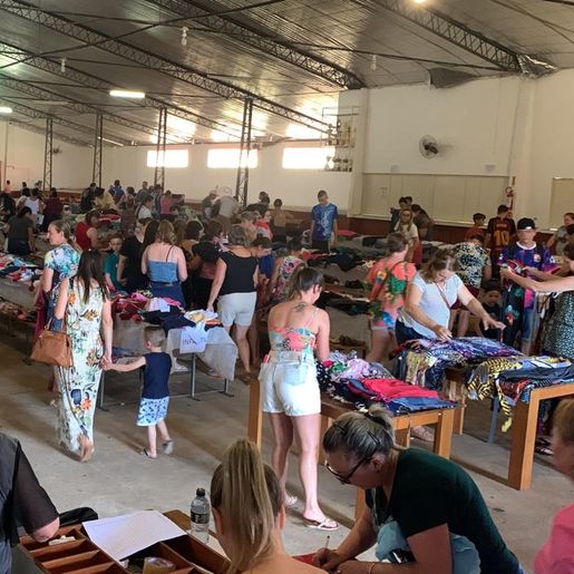 Valores arrecadados em brechó devem contemplar 400 crianças