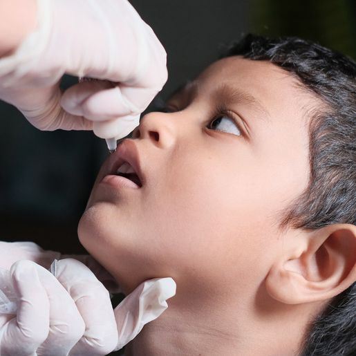 Vacinação contra poliomielite alcança menos da metade da meta em SC