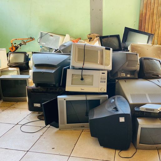 Itapiranga realiza última recolha de lixo eletrônico do ano