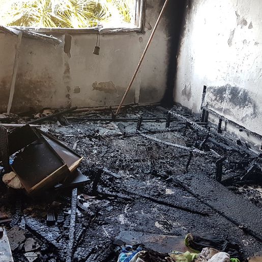 Vereador e proprietário de açougue que pegou fogo estava dormindo no momento do incêndio