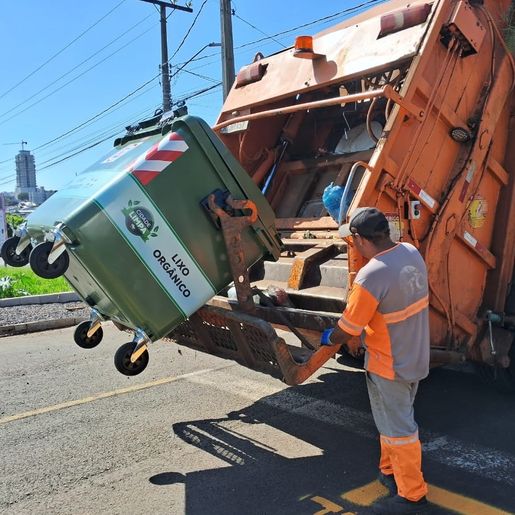 Contêineres para lixo orgânico entrarão em operação no bairro Progresso em SMOeste