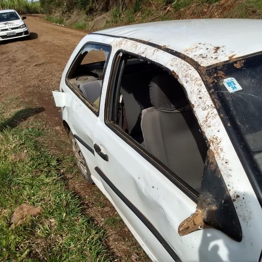 Capotamento mobiliza bombeiros no interior de SJCedro