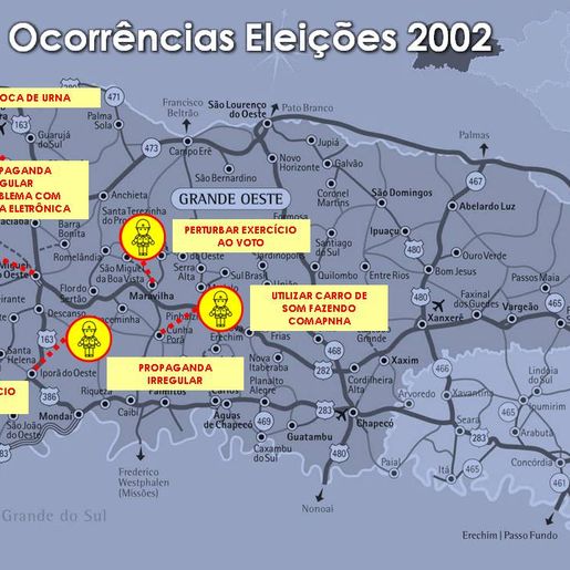 Polícia registra irregularidades em seis municípios da região Extremo Oeste
