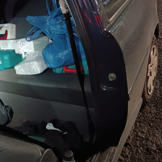 Polícia Militar Rodoviária apreende carga de eletrônicos contrabandeados em SMOeste