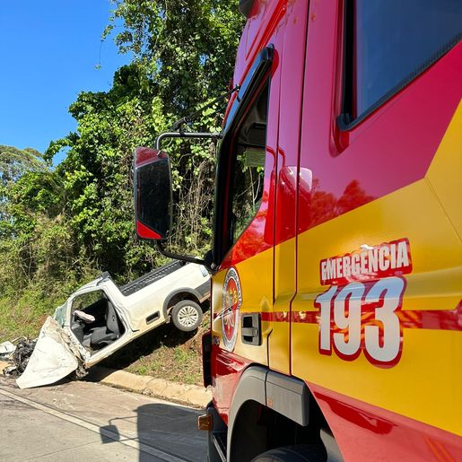 Motorista fica ferido em colisão na Br-163 em São José do Cedro