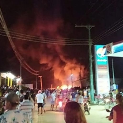 Autor de estupro é morto, esquartejado e queimado pela população