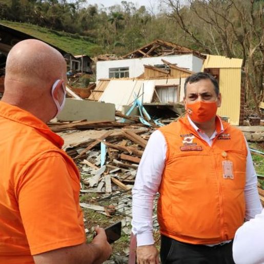 Defesa Civil presta auxílio humanitário a municípios atingidos por eventos climáticos