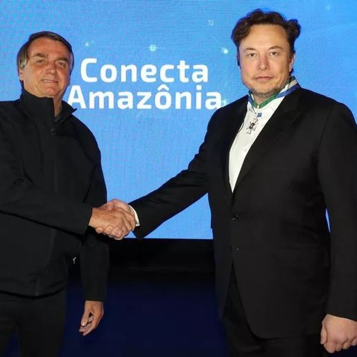 Bolsonaro diz que acordo com Musk é 'início de um namoro'
