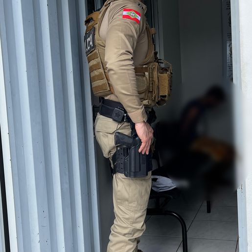 PM prende suspeito de diversos furtos em SMOeste