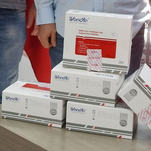 Pacientes que permaneceram em isolamento domiciliar vão realizar o teste rápido para coronavírus