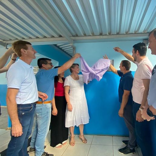 Secretaria de Educação inaugura melhorias no Núcleo Escolar