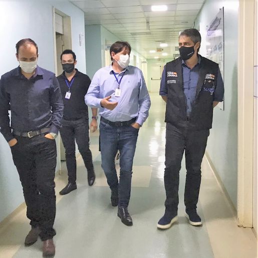 HRTGB apresenta projeto de ampliação para secretário de saúde do estado