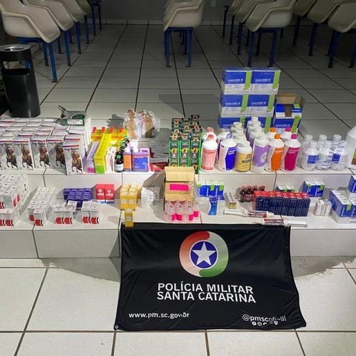 Homem é preso com 600 unidades de medicamentos veterinários contrabandeados em São Miguel do Oeste