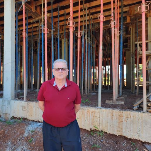Centro Geriátrico registra grande evolução nas obras no interior de Itapiranga