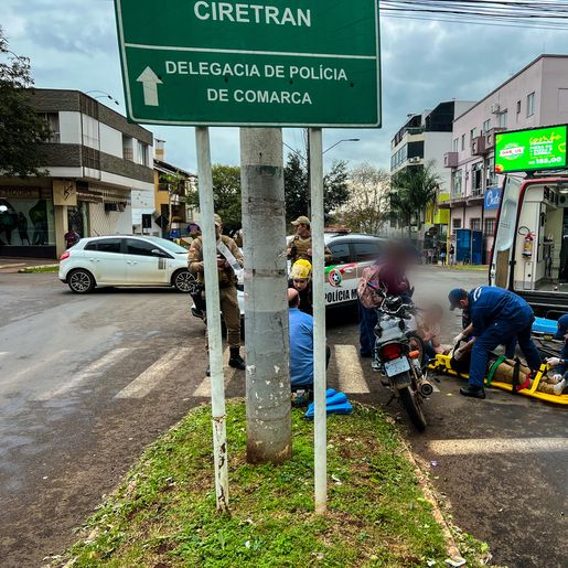 Capotamento deixa homem ferido na BR-282 em São Miguel do Oeste; vídeo