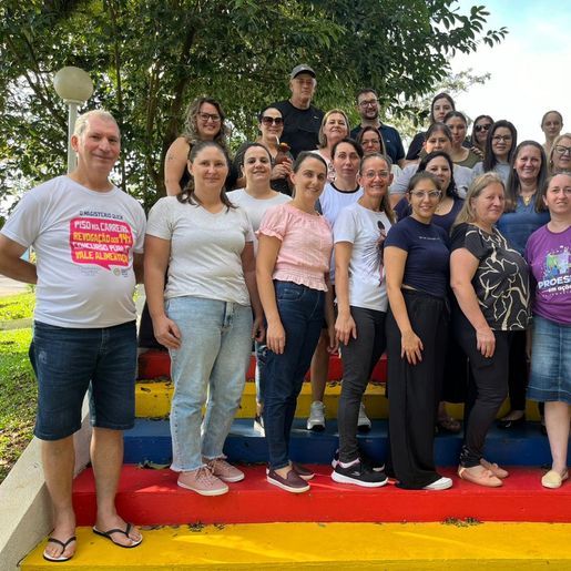 Cerca de 50 professores aderiram à greve em Campo Erê