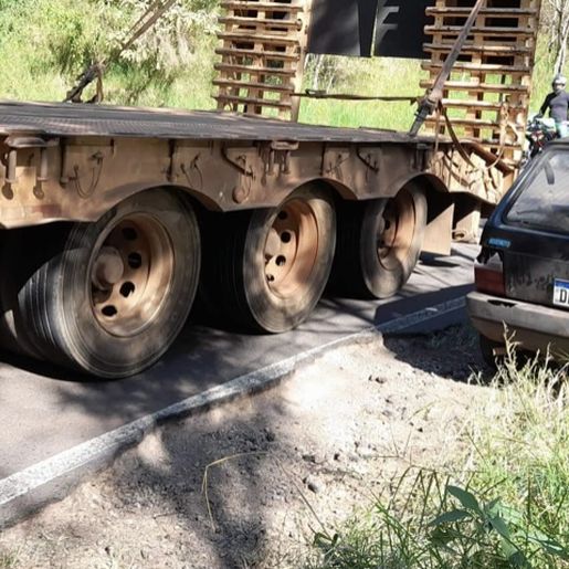 Colisão lateral é registrada no trecho de desvio da BR-163 em Princesa