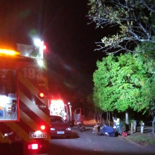 Colisão entre carro e moto deixa dois feridos em São José do Cedro
