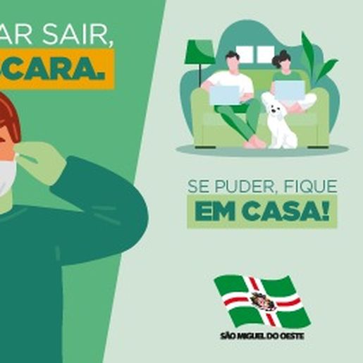 OBRIGATÓRIO: Uso de máscara nas repartições municipais e para profissionais do comércio