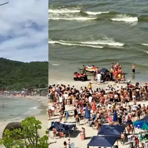 Três afogamentos no mar marcam último dia do ano em SC