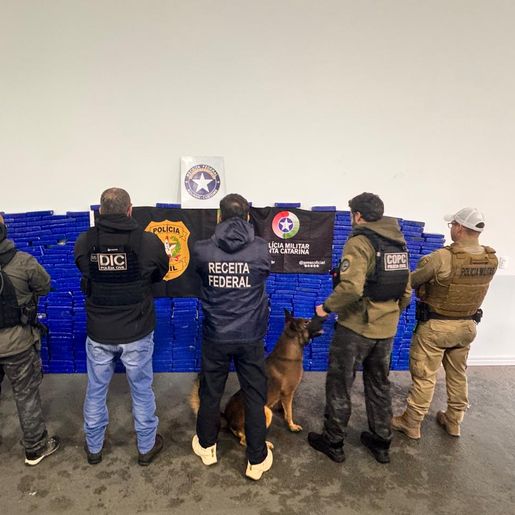 Mais de 400 Kg de maconha são apreendidos em Campo Erê durante operação conjunta