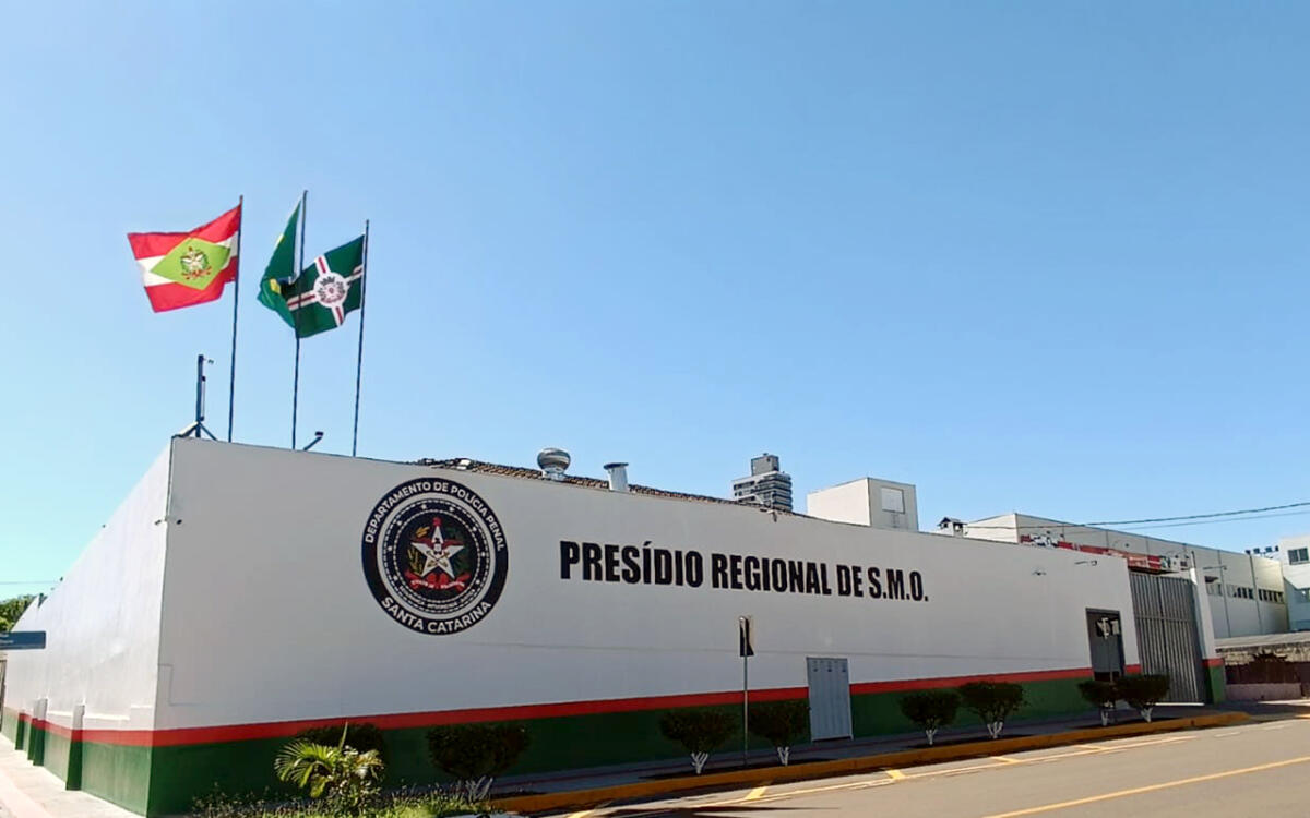 Preso foge do Presídio Regional de São Miguel do Oeste