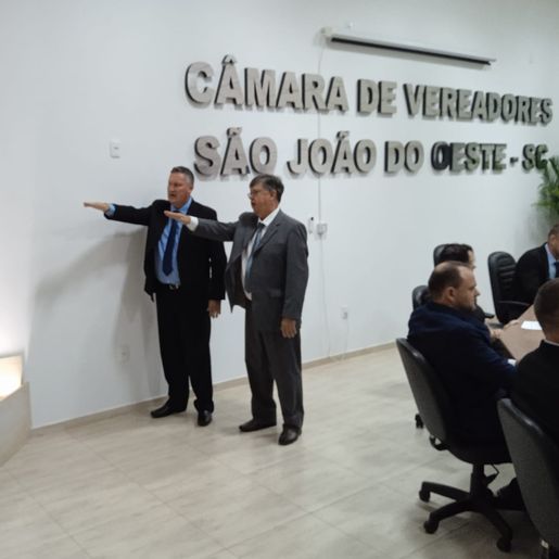 Sérgio Theisen assume a prefeitura de São João do Oeste