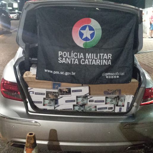 Polícia apreende carga de cigarros avaliada em R$ 139,5 mil em Dionísio Cerqueira