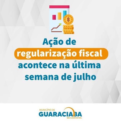 Guaraciaba realiza semana “D” para regularização fiscal