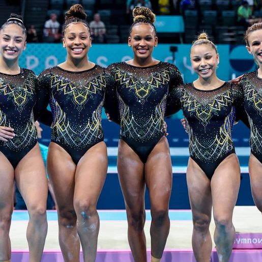 Brasil é bronze por equipes na ginástica artística feminina