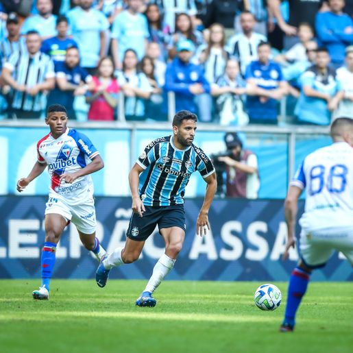 Grêmio fica no empate sem gols com o Fortaleza na Arena