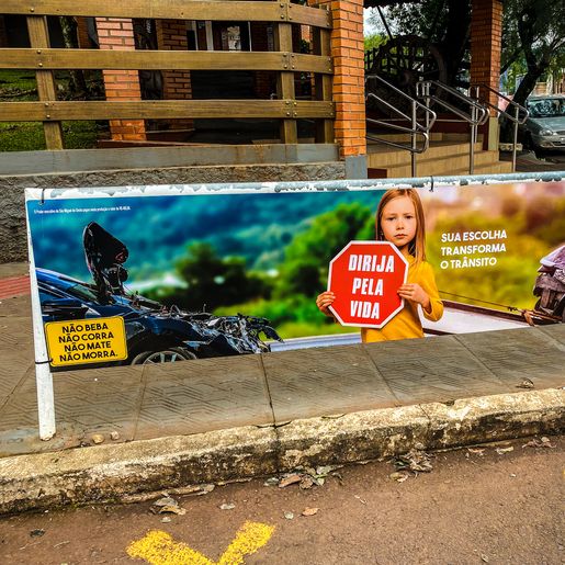 São Miguel do Oeste intensifica divulgação sobre o movimento Maio Amarelo