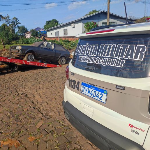 Operação da PM recolhe veículos abandonados em vias públicas de SMOeste