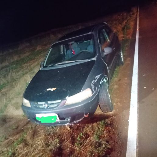 Acidente na SC-305 mobiliza bombeiros