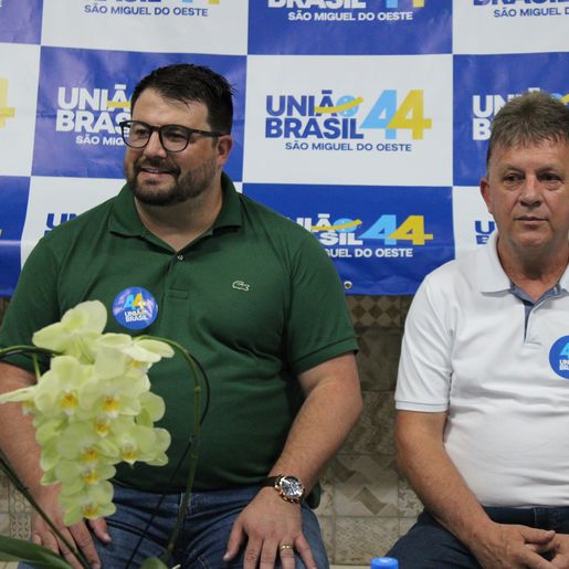 União Brasil lança Paulo Drumm como pré-candidato a prefeito de São Miguel do Oeste