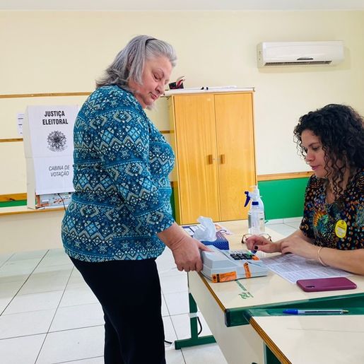 Eleitores optam por votar mais cedo nos maiores colégios de Itapiranga