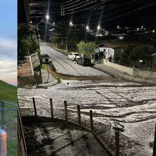 Sistema antigranizo protege plantações em SC durante temporada de tempestades