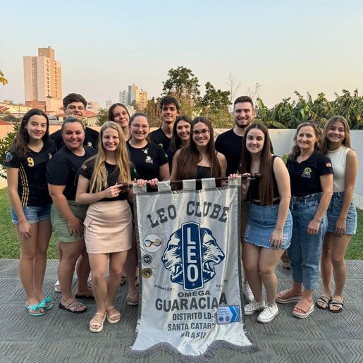 LEO Clube Ômega Guaraciaba celebra 6 anos de fundação