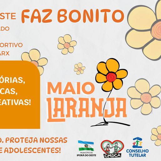 Iporã do Oeste promove neste sábado evento de combate ao abuso sexual infantil