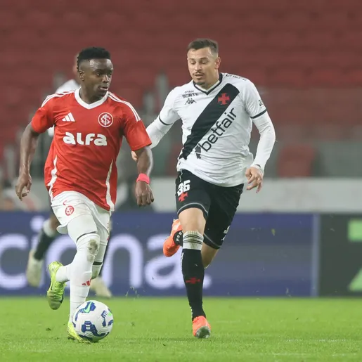 Inter e Vasco empatam no Beira-Rio em jogo com expulsão de goleiro por cera